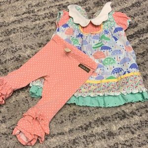 Matilda Jane 6-12 month dress and pants